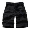 Mens Cargo Shorts, Relaxed Fit Cotton Casual Work Shorts with 8 Pockets, 11-inch Inseam