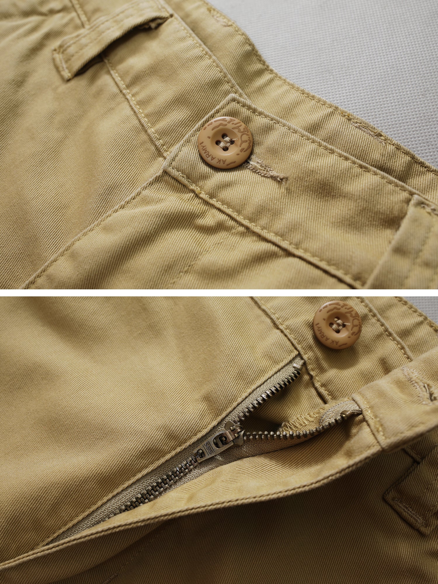 Mens Cargo Shorts, Relaxed Fit Cotton Casual Work Shorts with 8 Pockets, 11-inch Inseam