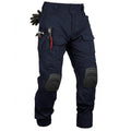 VANIYU Men's Flex Ripstop Work Pants with Removable Knee Pads – 10-Pocket Breathable Utility Trousers for Hiking, Gardening & Outdoor Work (No Belt)