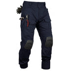 VANIYU Men's Flex Ripstop Work Pants with Removable Knee Pads – 10-Pocket Breathable Utility Trousers for Hiking, Gardening & Outdoor Work (No Belt)