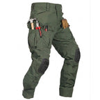 VANIYU Men's Flex Ripstop Work Pants with Removable Knee Pads – 10-Pocket Breathable Utility Trousers for Hiking, Gardening & Outdoor Work (No Belt)
